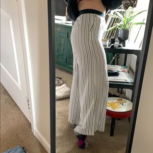 Striped sweats